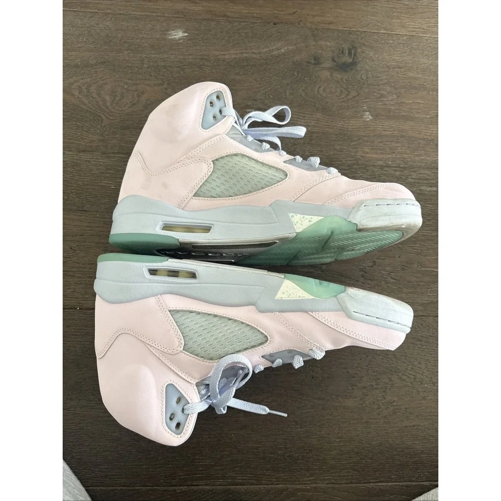 Jordan 5 Retro Easter US 10 Pink And Purple Sneakers